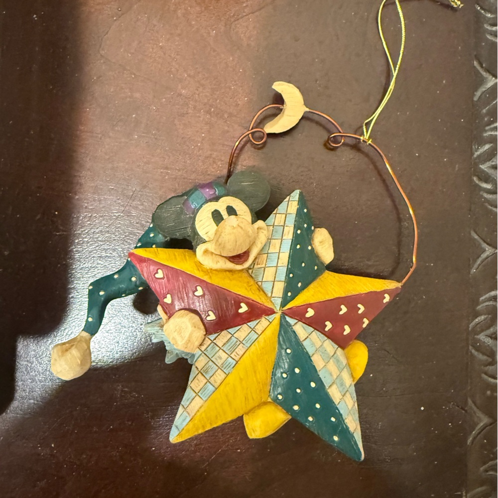 Mickey Mouse Christmas Ornament - Multicolor